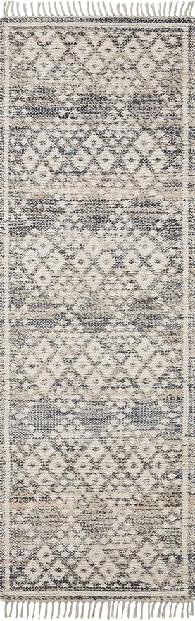 Loloi Angela Rose Rivers Collection RIV-01 Denim/Ivory 9'-3" x 13' Reversible Area Rug