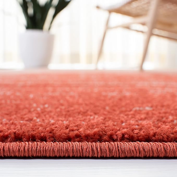 SAFAVIEH Area Rug 3x5 - Adirondack Collection - Orange & Grey, Modern Ombre Design, Non Shedding & Easy to Clean, Ideal for Living Room, Bedroom, Office, Dining Space (ADR113P)