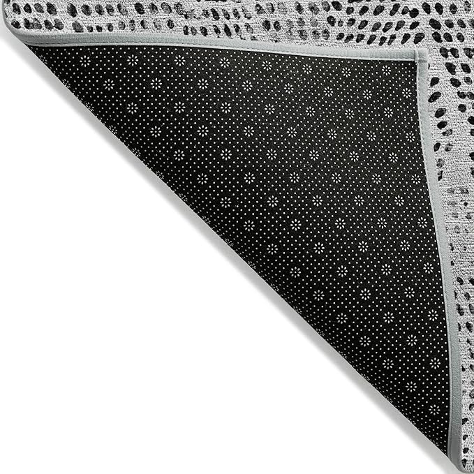 Addison Rugs Chantille ACN591 Pewter 8' x 10' Indoor Outdoor Area Rug, Easy Clean, Machine Washable, Non Shedding, Bedroom, Living Room, Dining Room, Kitchen, Patio Rug