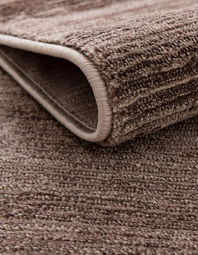 Unique Loom Finsbury Collection Area Rug - Kate (4' 1" x 6' 1" Rectangle, Brown)
