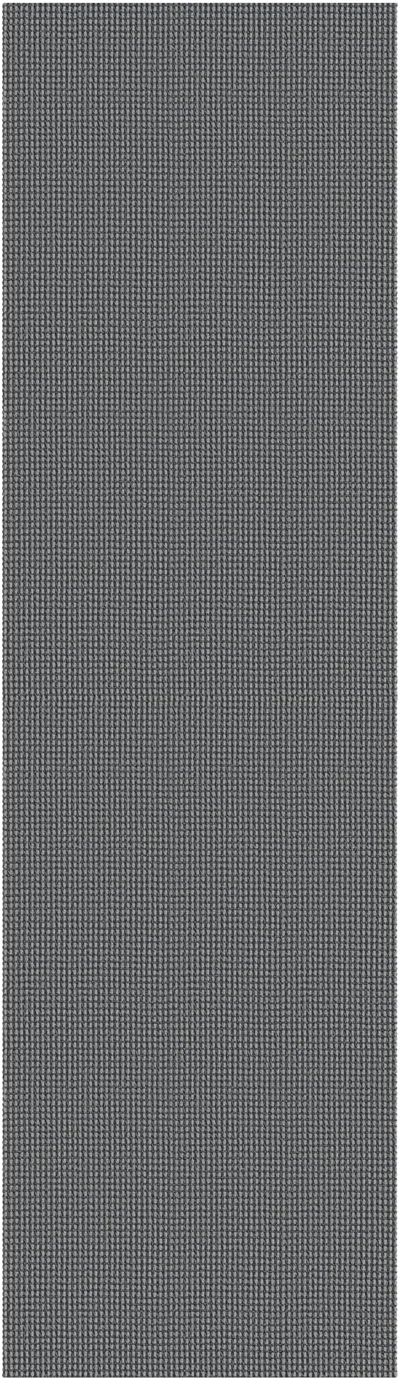 IOHOUZE Washable Exrea Long Hallway Runner Rug 3x16 Non Slip Rubber Backed Kitchen Runner Entryway Runner Indoor, Woven Rugs Floor Carpet for Kitchen Hall Entryway Stair, Dark Grey