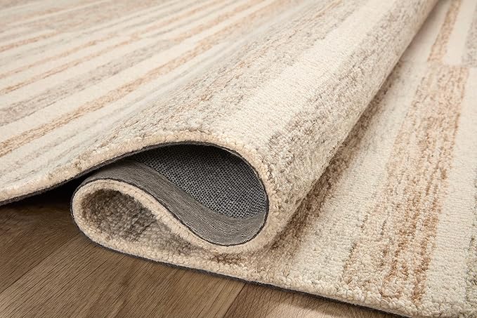 Loloi Chris Loves Julia Chris Collection CHR-03 Ivory/Clay 5'-0'' x 7'-6'', .50" Pile Height, Area Rug