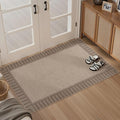 OJIA Easy Jute Entryway Rug 3x5 Washable Rugs for Kitchen, Farmhouse Outdoor Patio Rug Living Room Carpet, Modern Non-Slip Front Door Mat Indoor Entrance Entry Rug for Porch Office Decor