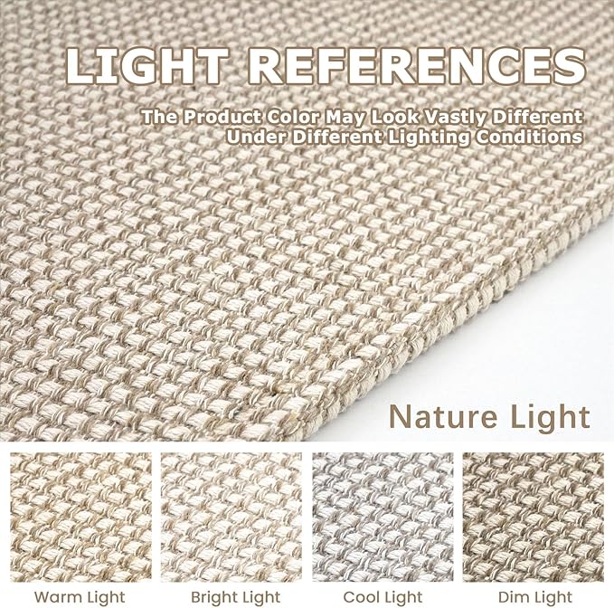 KOZYFLY Runners for Hallways 2x6 ft Washable Kitchen Runner Non Slip Rubber Backed Hall Runners Cotton Entryway Runner Rugs Floor Carpet for Indoor Backdoor Bedroom Kitchen, Ivory/Khaki