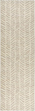 Dash & Albert Rowley Grey Machine Washable Rug, Runner-2.5 X 8 Feet, Grey Graphic Pattern