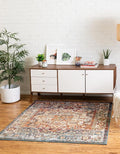 Unique Loom Isabella Collection Area Rug - Adjani (4' 1" Square, Multi/ Beige)