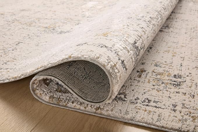 Loloi Amber Lewis Alie Collection ALE-02 Sand/Sky 2'-7'' x 12'-0'', .13'' Pile Height, Runner Rug