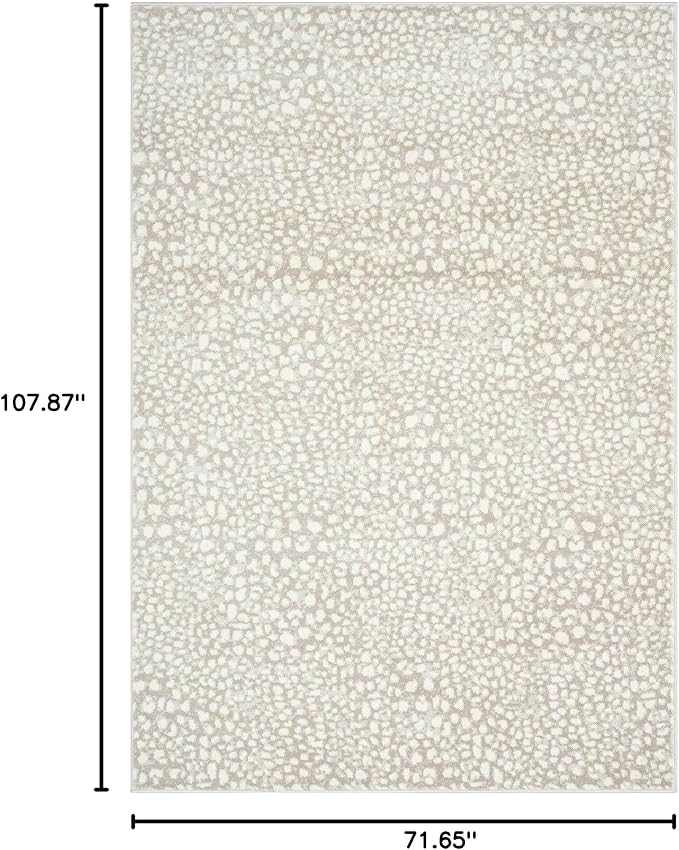 Abani Rugs Arto ART200A Contemporary Cheetah Print Area Rug
