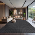 CAMILSON Modern Dark Gray Non Slip Rug 8x10 Ultra Soft High Pile Area Rugs Non Skid Rubber Backing Durable & Easy to Clean Carpet for Living Room Bedroom Kids Room Indoor Use (8 x 10 Dark Gray)