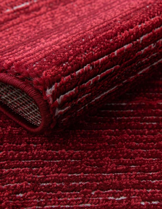 Unique Loom Finsbury Collection Area Rug - Kate (4' 1" x 6' 1" Rectangle, Red)