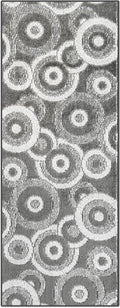 29 ft Extra Long Grey Hallway Runner Rug | Non-Slip & Machine Washable | Custom Cut to Size 2'3" x 29' (Runner) | REMNAZ