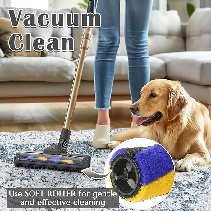 jinchan Area Rug 8x10 Washable Living Room Rug Vintage Indoor Large Floor Cover Distressed Lightweight Non-Slip Low Pile Thin Mat Accent Stain Resistant Carpet for Bedroom Dining Room Office Grey