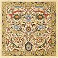 Unique Loom Espahan Collection Area Rug - Cape Cod (8'Square, Cream/ Black)