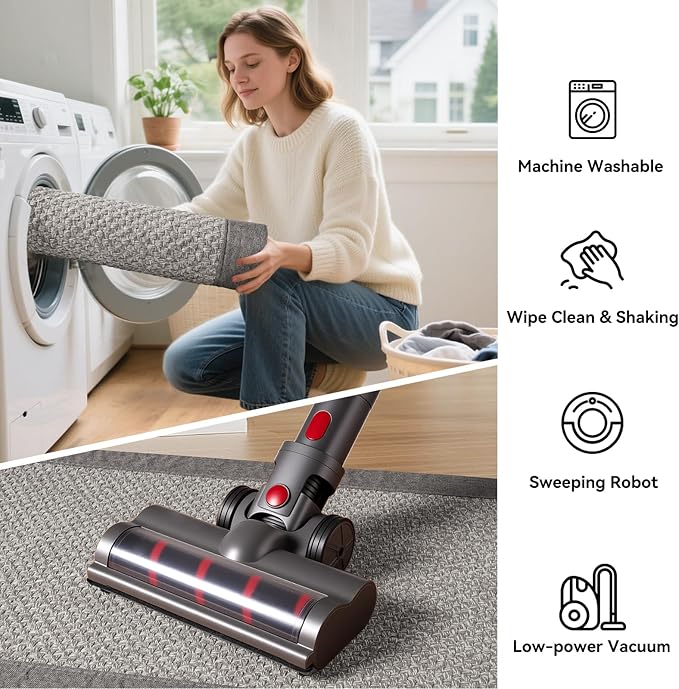 Front Door Mat 2'x3', Jute Like Non-Slip Indoor Mat Entrance, Woven Washable Doormat for Front Indoor Entryway, Grey