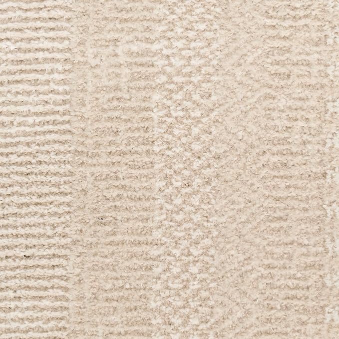 Nourison Home Nordic Taupe 5' x 7' Area Rug - Easy Clean, Non Shedding, Bed Room, Living Room, Dining Room, Kitchen (5' x 7')