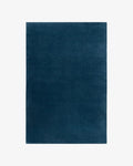 Hand-Tufted Wool Runner Area Rug – Soft Premium Wool Carpet for Living Room, Bedroom & Home Décor – 3X14 ft| Deep Blue – Durable, Non-Slip Backing, Handcrafted Rug