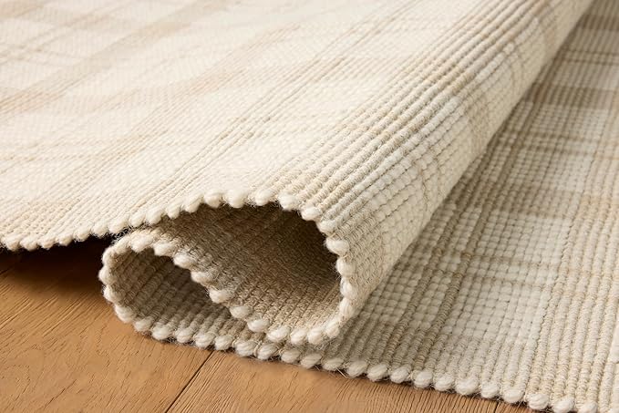 Loloi Magnolia Home by Joanna Gaines Ryder Collection RYD-01 Beige/Ivory 3'-6" x 5'-6" Accent Rug