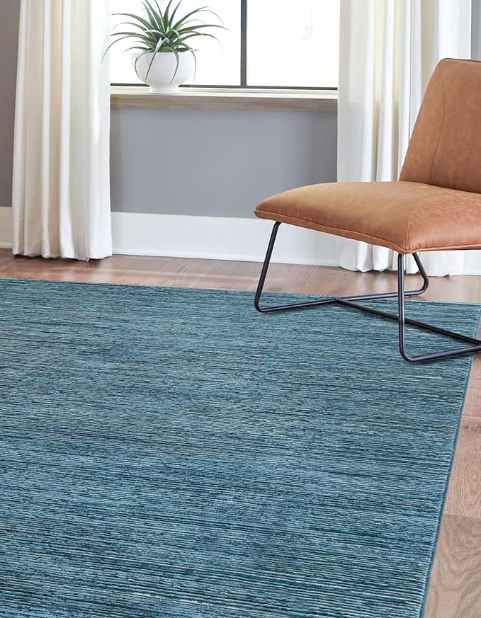 Unique Loom Finsbury Collection Area Rug - Kate (5' 3" x 8' Rectangle, Blue)