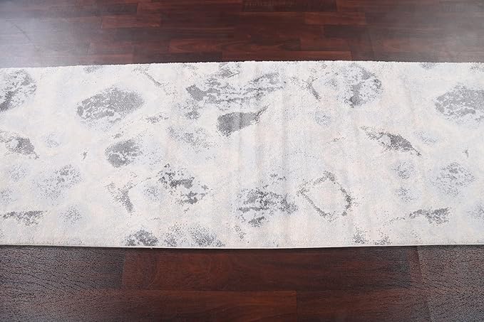 Abstract Transitional Turkish Oriental Rug 3x10