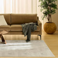 Nourison Home Nordic Ivory Beige 5' x 7' Area Rug - Easy Clean, Non Shedding, Bed Room, Living Room, Dining Room, Kitchen (5' x 7')