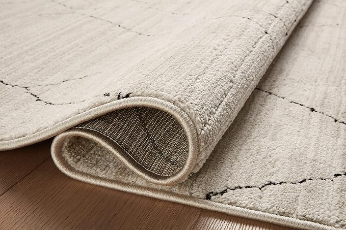 Loloi Darby Collection DAR-03 Sand/Charcoal 9'-2" x 13' Area Rug