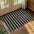 Lahome Striped Easy Jute Entryway Rug, 2x3 Kitchen Rugs Non Slip Washable Indoor Outdoor Door Mat, Farmhouse Neutral Lightweight Non Shedding Small Carpet for Entry Welcome Door