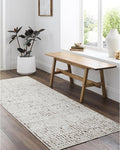 Livabliss x Our PNW Home Cascade Minimalist Area Rug, 2'7" x 12', Brown