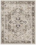 RUGGABLE Washable Vintage Area Rug – Kamran Hazel 8x10, Stain-Resistant, Non-Slip – Large Machine Washable Rugs for Living Room, Bedroom, Hallway, Entryway & Office–with Standard Pad