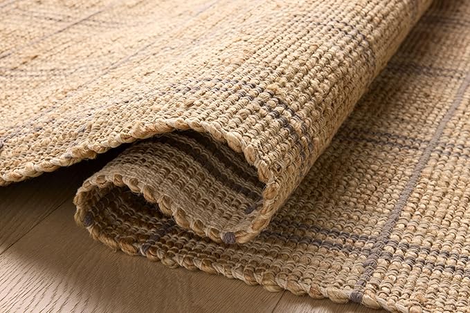 Loloi Chris Loves Julia Judy Collection JUD-02 Natural/Stone 3'-6" x 5'-6" Accent Rug