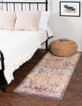 Unique Loom Isabella Collection Area Rug - Adjani (2' x 6' 1" Runner, Multi/ Beige)