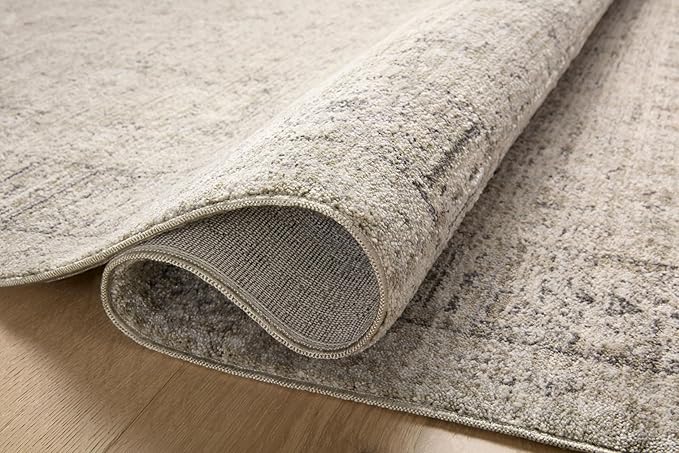 Loloi Amber Lewis Alie Collection ALE-03 Taupe/Dove 5'-3'' x 7'-9'', .13'' Pile Height, Area Rug