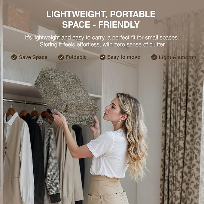 HUGEAR 8x10 Washable Area Rug Taupe Vintage Neutral Living Room Rug Soft Non Slip Large Distressed Carpet Low Pile Pet Friendly for Bedroom Dining Room