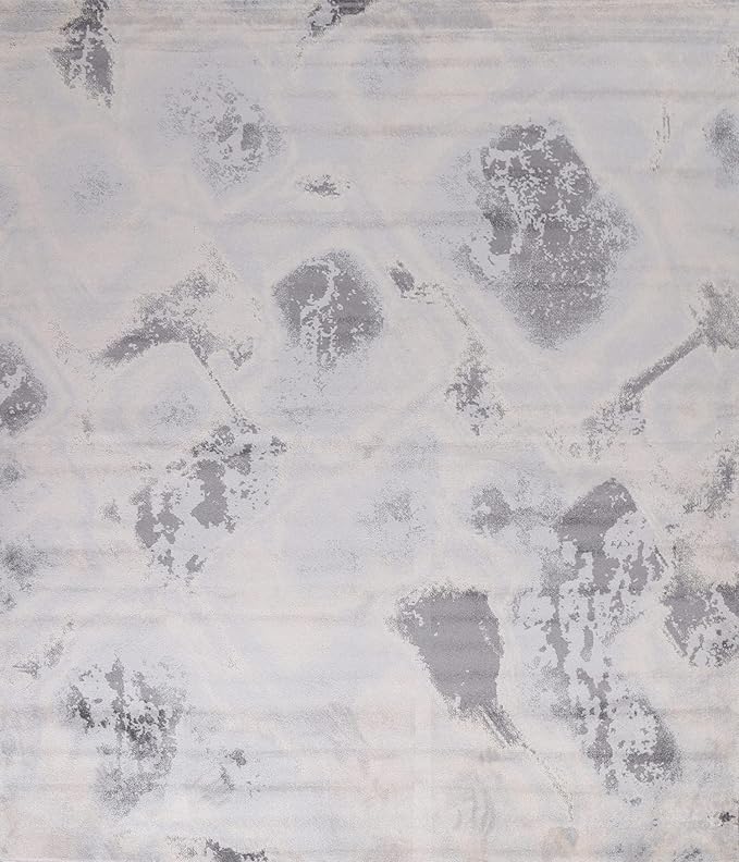 Abstract Transitional Turkish Oriental Area Rug 10x10 Square