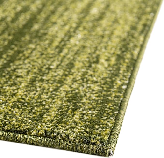 Rugs.com Angelica Collection Rug – 7' x 10' Light Green Medium Rug Perfect for Bedrooms, Dining Rooms, Living Rooms