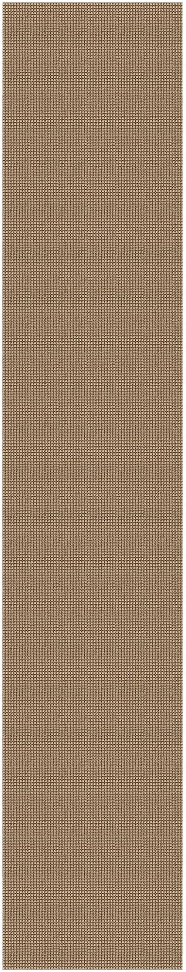 IOHOUZE Washable Exrea Long Hallway Runner Rug 2.6x16 Rubber Backed Kitchen Runner Entryway Runner Indoor, Woven Rugs Floor Carpet for Kitchen Hall Entryway Stair, Orange/Tan/Brown