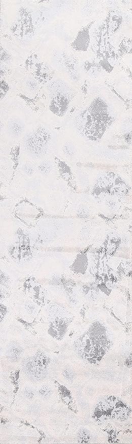 Abstract Transitional Turkish Oriental Rug 3x8
