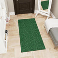 Ottomanson Mud Mat 2' x 4' Entryway Rug - Non-Slip Scraper Doormat for Muddy Paws, Dirt Trapping Indoor/Outdoor Mat for High-Traffic Areas, Kitchen, Garage, Patio, Green