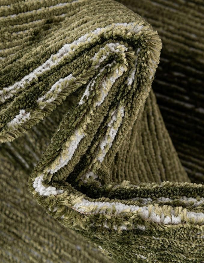 Unique Loom Finsbury Collection Area Rug - Kate (2' x 6' 1" Runner, Green)