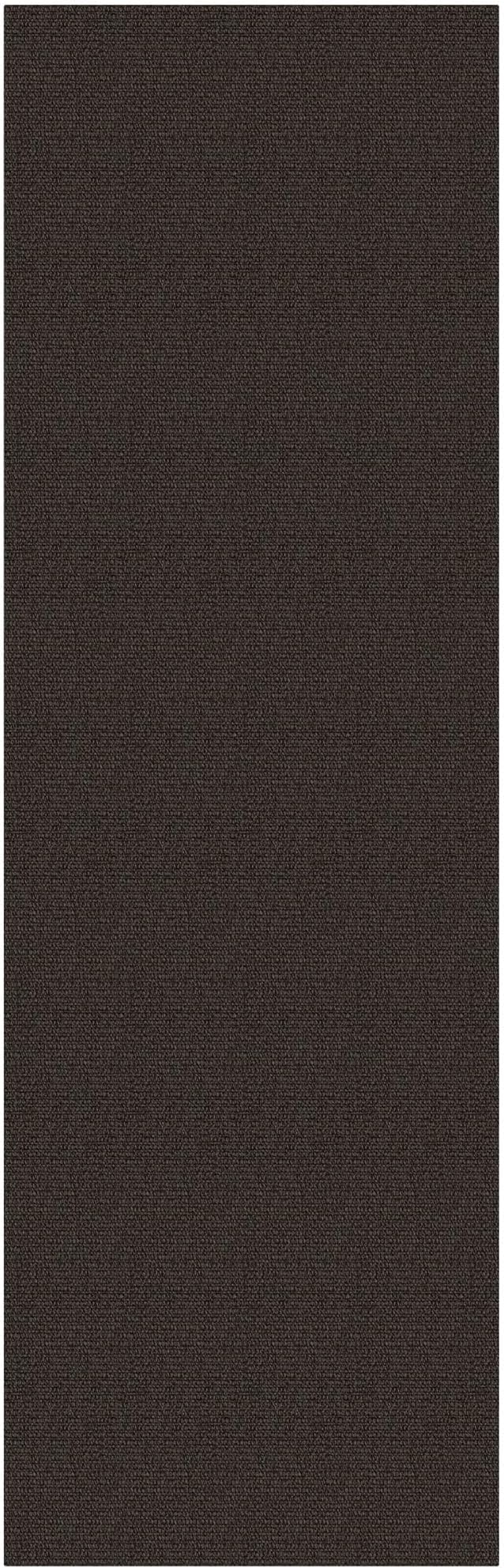 EARTHALL Washable Runner Rug 3x10 Ft Non Slip Runners for Hallways Long Cotton Rubber Backed Kitchen Runner Braided Indoor Floor Carpet Runners for Entryway, Hallway, Kitchen, Taupe/Coffee