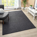 LUXE WEAVERS Modern Farmhouse Smoke 5x7 Washable Area Rug, Anti-Slip Diamond Pattern Carpet