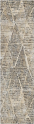 Addison Rugs Chantille ACN591 Beige 2'3" x 7'6" Indoor Outdoor Hallway Runner Rug, Stain Resistant Washable Kitchen Area Carpet for Bathroom, Laundry and Bedroom Rug