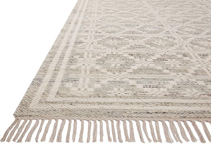 Loloi Angela Rose Rivers Collection RIV-02 Lagoon/Ivory 2'-6" x 7'-6" Reversible Runner Rug