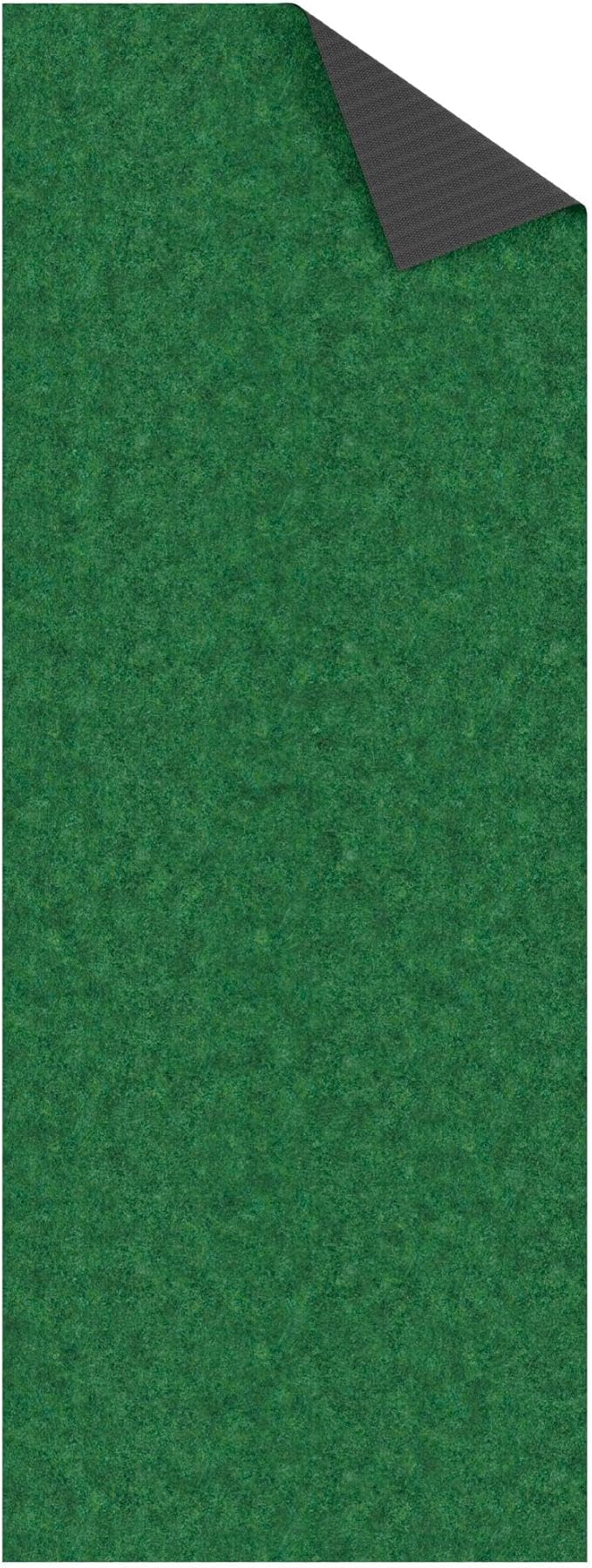 Ottomanson 2'7" x 30' Hallway Runner with Scraper Pile - Extra Durable Non-Slip Rug Mat for Indoor & Outdoor Use - Ideal for Kitchen, Entryway & Garage - High-Traffic Carpet, Green