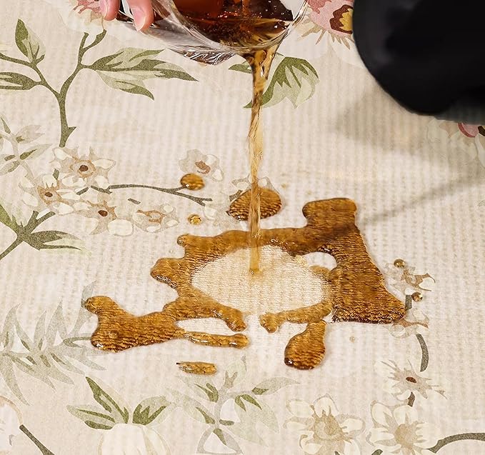 Black and White Checkerboard Pattern with Red Floral Pattern Area Rug for Living Room Bedroom Dining Room Office Guest Room Nursery Room Rustic Low Pile Thin Washable Indoor Mat 9x12