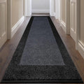 Machine Washable Runner Rug 32" x 96", Non Slip Kitchen Mat for Floor, Absorbent Entryway Rug for Kitchen, Bedroom, Living Room, Hallway, Door (Roll Packing)