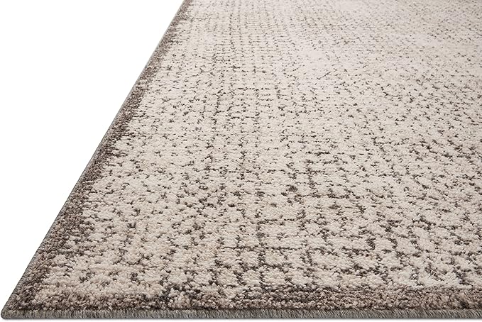 Loloi Darby Collection DAR-04 Ivory/Stone 5'-3" x 7'-6" Area Rug