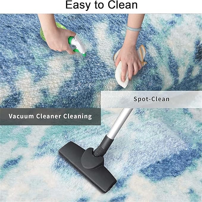 Rainbow Sun Modern Boho Large Area Rugs,5x7ft,Minimalist Living Room Bedroom Decor Rug Ultra-Soft, Fluffy, Lightweight Indoor Carpet with Non-Slip Backing for Kids Nursery Play Room