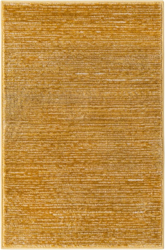 Unique Loom Finsbury Collection Area Rug - Kate (2' x 3' 1" Rectangle, Yellow)