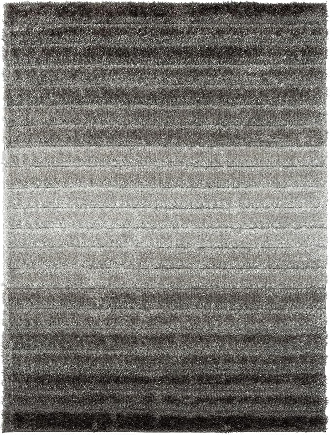 LUXE WEAVERS Lantanas Collection 7119 Grey 5x7 Modern Geometric Area Rug