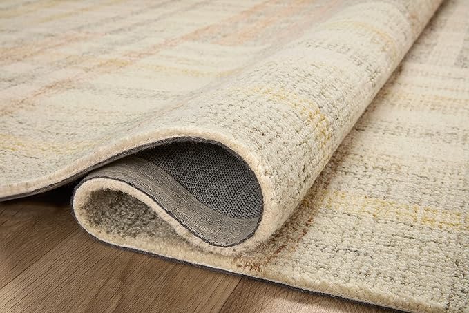 Loloi Chris Loves Julia Chris Collection CHR-04 Natural/Multi 8'-6'' x 11'-6'', .50" Pile Height, Area Rug